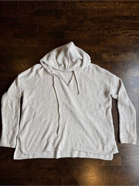 American Eagle Outfitters Light Beige/Taupe Hoodie Sweater